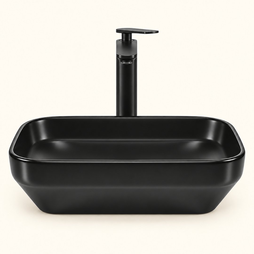 Sonet SIGNET BLACK (41), table top basin (view 3)